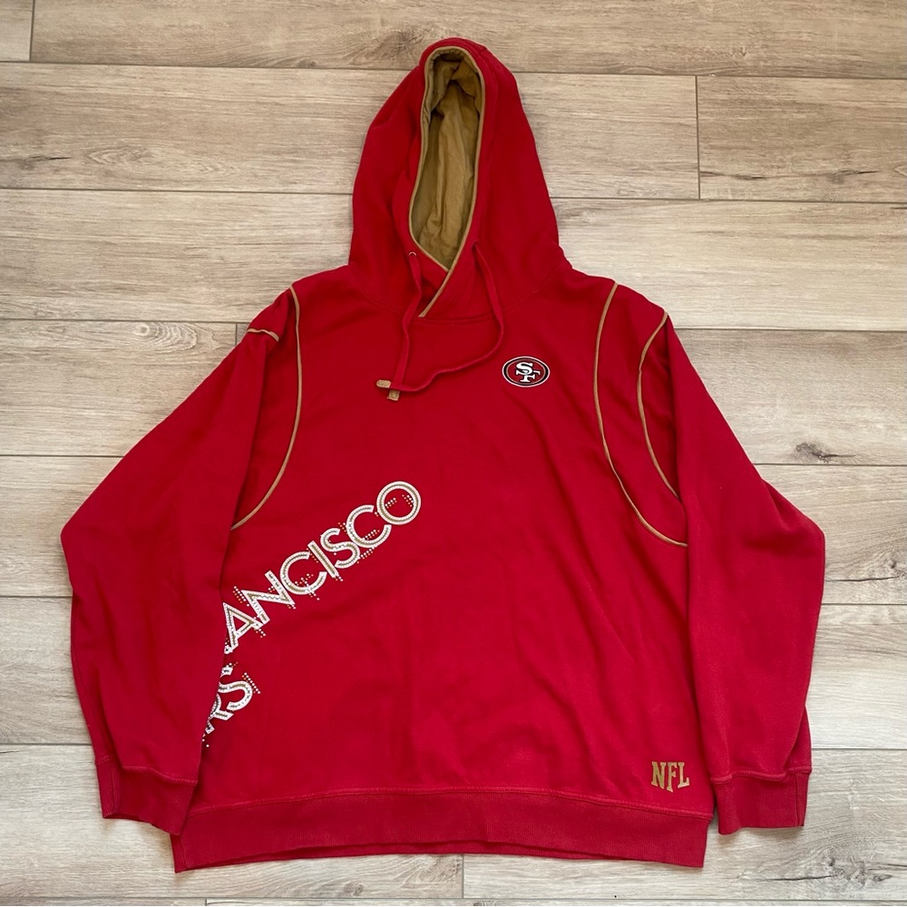 San Francisco 49ers 1946 NFL Pro Line Hooded Hoodie Sweatshirt Size 3X